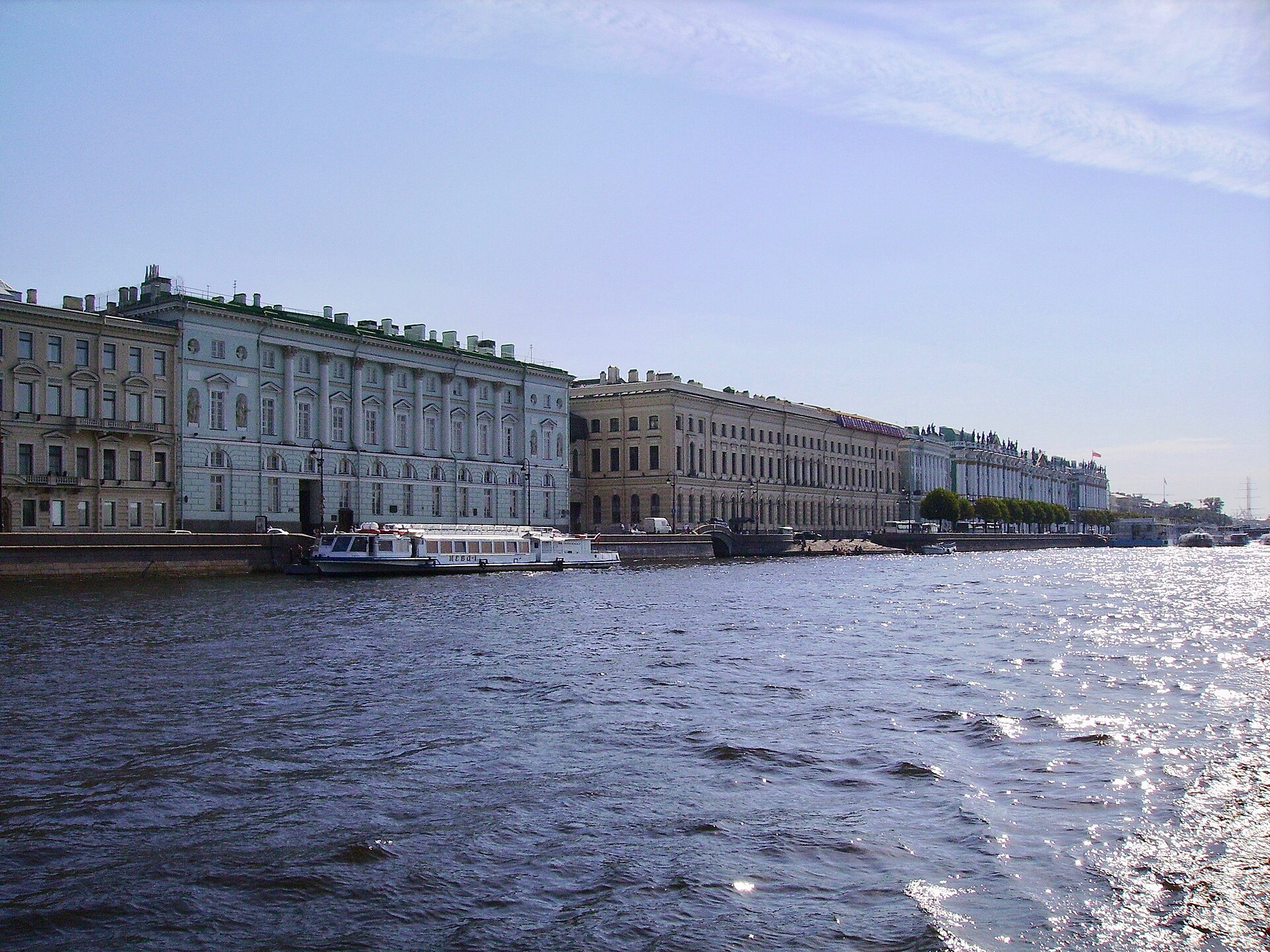 Hermitage Winter Palace exterior