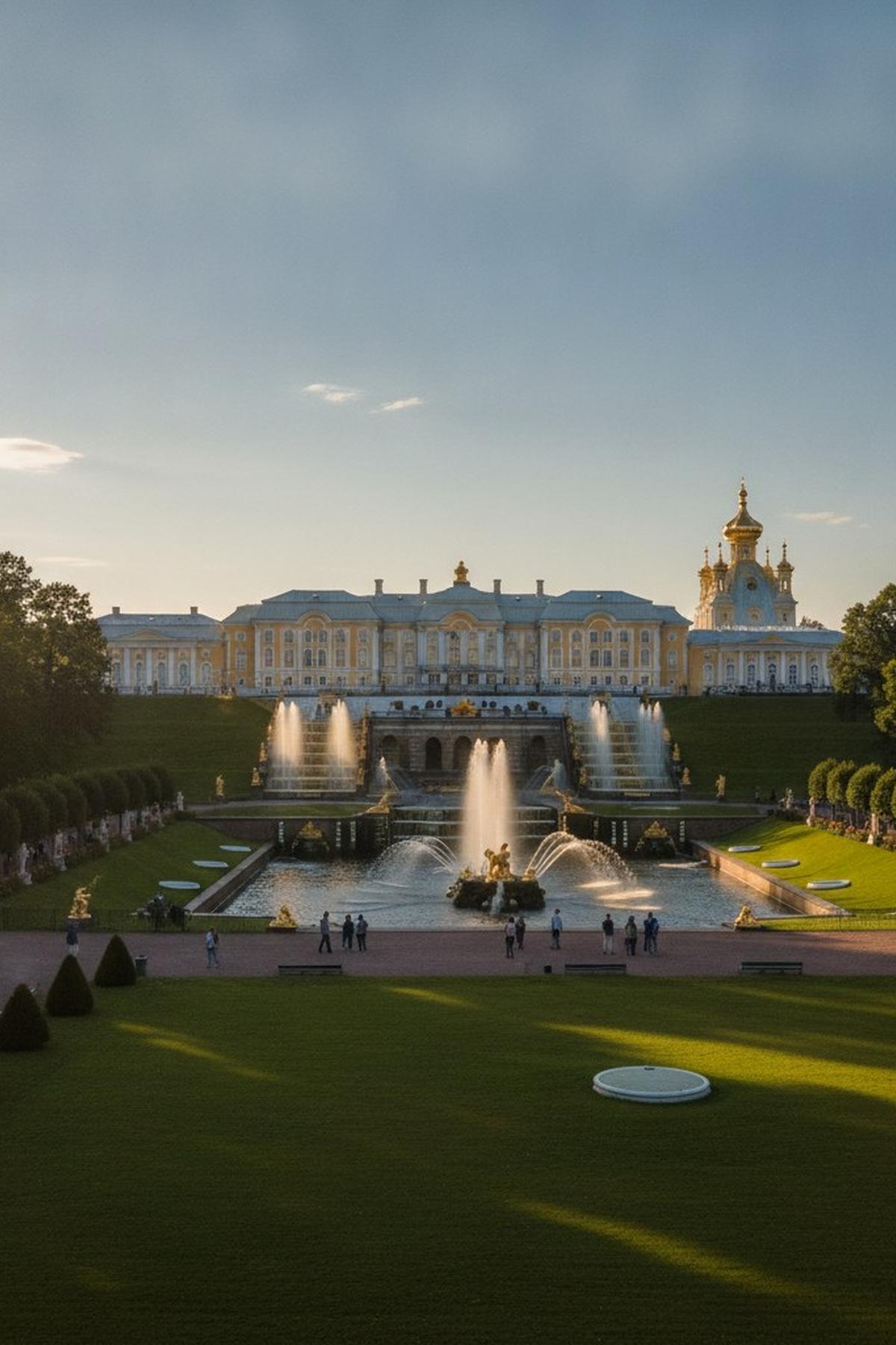 Day Trip to Peterhof: Fountains and Gardens
