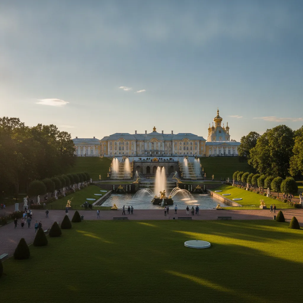 Day Trip to Peterhof: Fountains and Gardens
